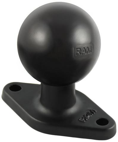 RAM-238U RAM 2.43" x 1.31" Diamond Base with 1.5" Ball