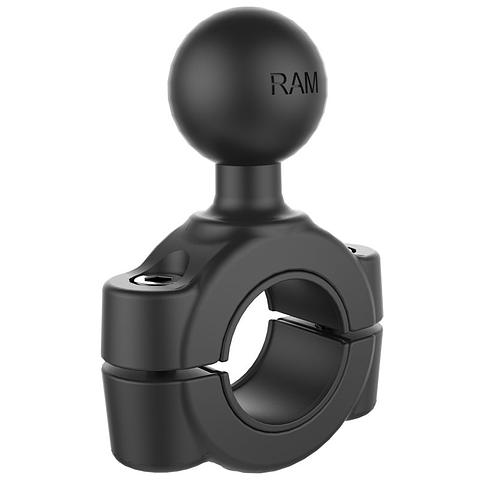 RAM-B-408-75-1U - RAM® Torque™ 3/4" - 1" Diameter Handlebar/Rail Base with 1" Ball